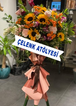 Turuncu Tonlarda Yüksek Platform Tasarım