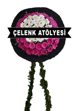 Pembe Beyaz Cenaze Çelengi