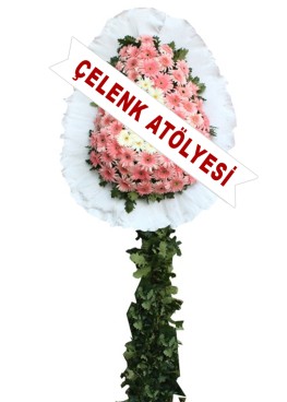 Pembe Beyaz Düğün - Açılış Çelengi