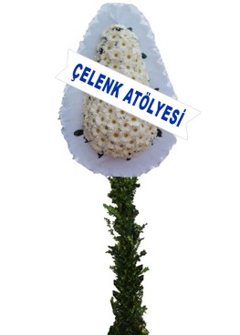 Açılış-Düğün-Nikah Çelenkleri Beyaz