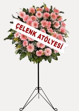 Pembe Gerberalar Ferforge Aranjmanı