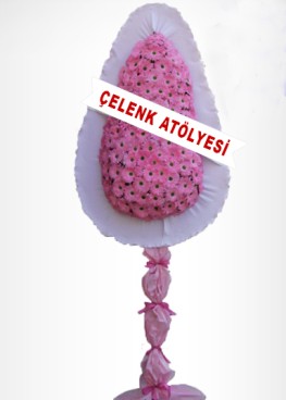 Pembe  Düğün ve Kutlama Çelengi