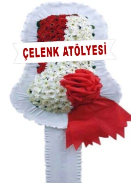 Kırmızı-Beyaz Çelenk