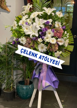 Mor Beyaz Platform Aranjman