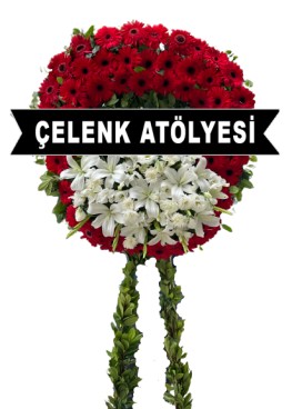 Lilyumlu Cenaze Çelengi