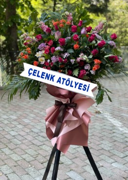 Renkli Yüksek Boy Platform Aranjman