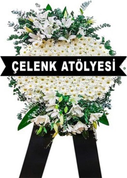 Beyaz Renk Özel Tasarım Çelenk